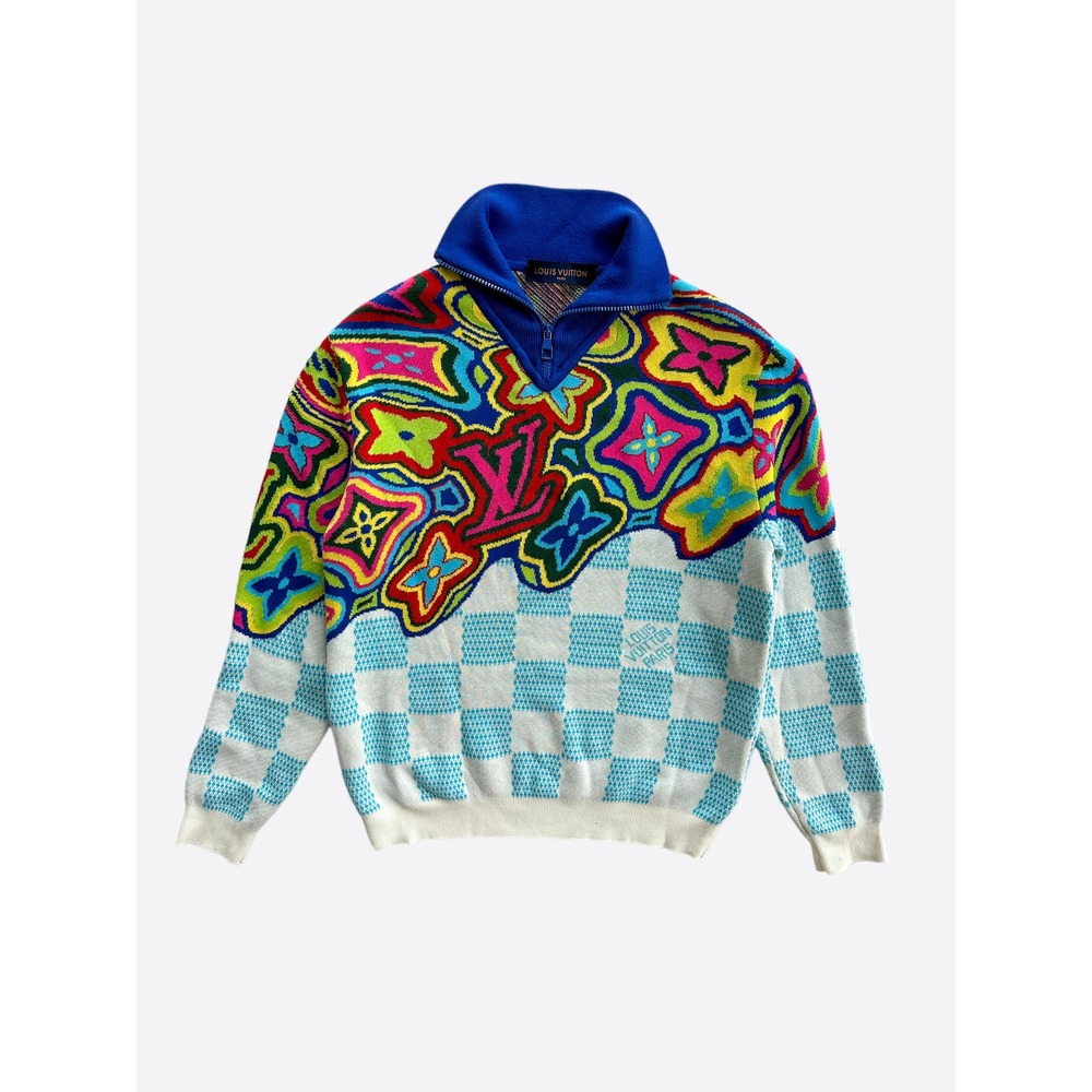 Louis Vuitton Psychedelic Quarter Zip Jacket